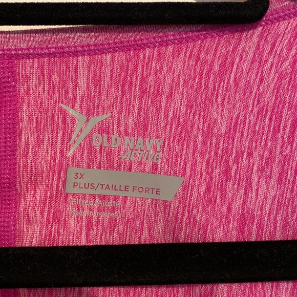 Old Navy - Pink Sleeveless Athletic Top - 3X - Picture 2 of 3